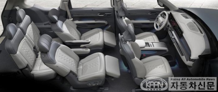 (사진 5) 기아, The Kia EV9 기본 모델 내장(6인승 릴렉션).jpg